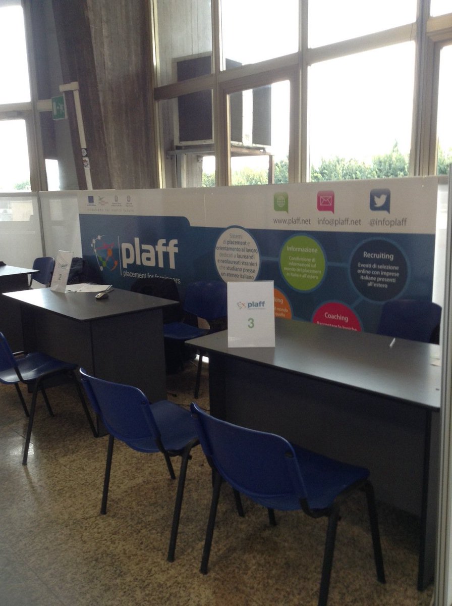 InfoPlaff's tweet photo. #bdp15 connessioni tra studenti stranieri laureati in #Italy e aziende italiane in fase di #internazionalizzazione https://t.co/7i7QKPbTyi
