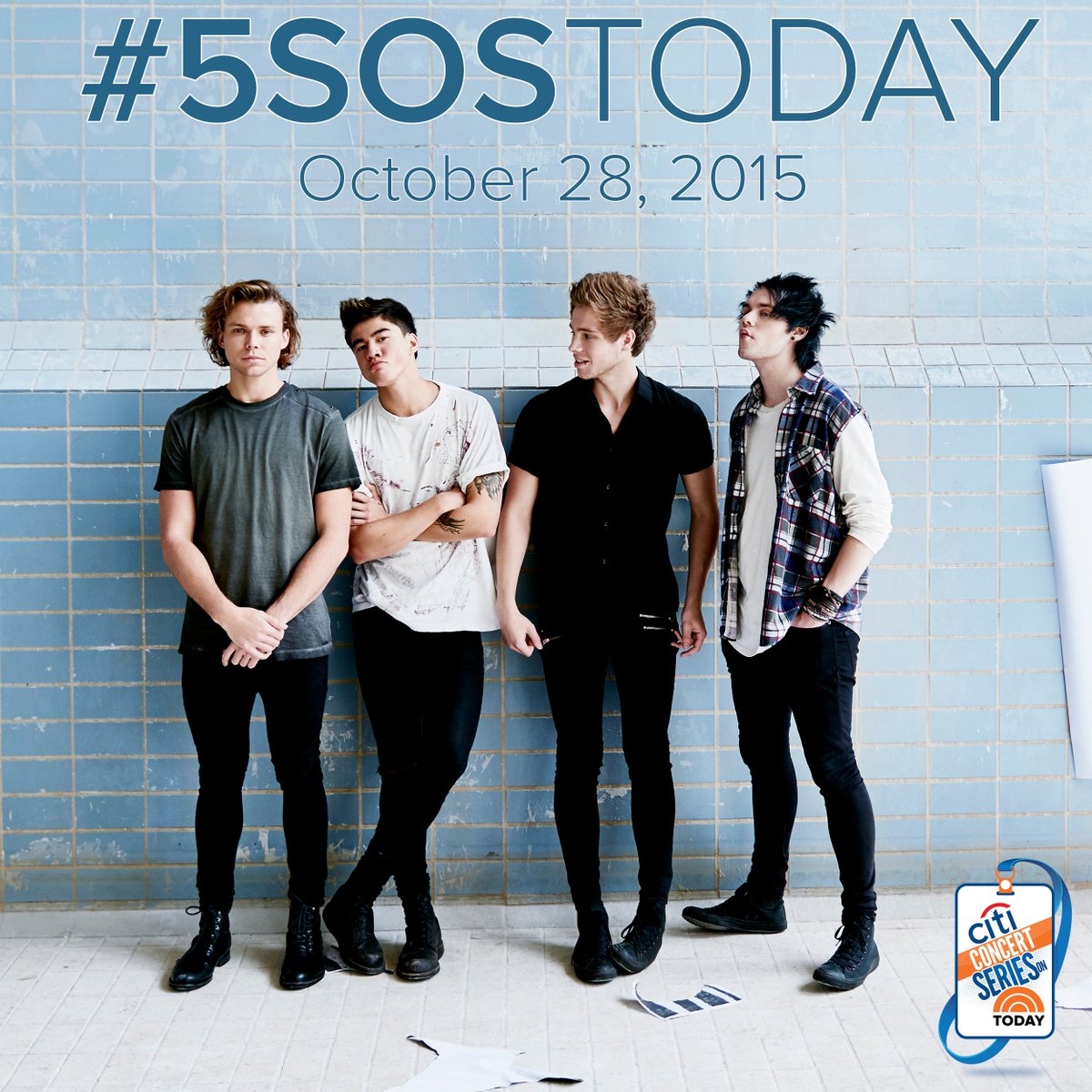 TODAYshow's tweet photo. Also on TODAY...Citi Concert Series on TODAY continues with @5SOS! #5SOSTODAY https://t.co/XdbG8FA8aM