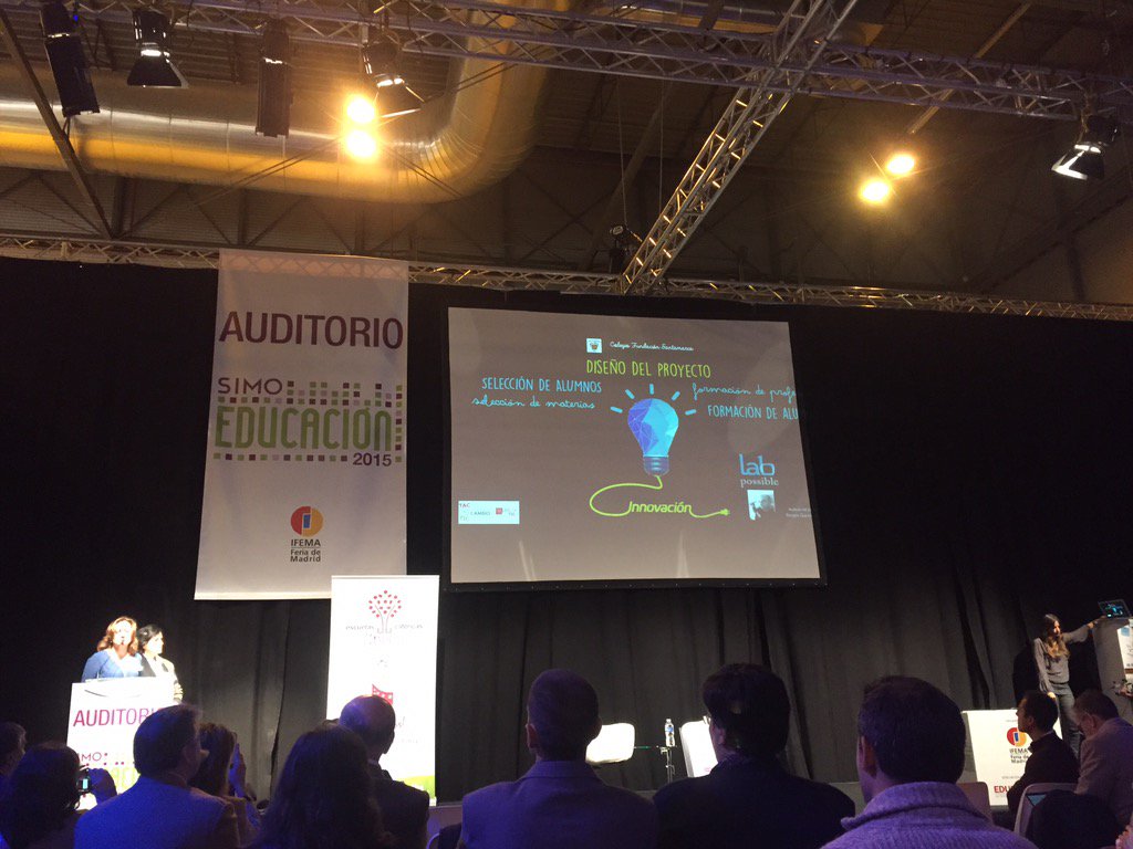 AinhoaMarcosEC's tweet photo. @sergiotic and @lab_possible supported #Santamarca #smartamp project with #smartamp https://t.co/cz2o5EAMmQ