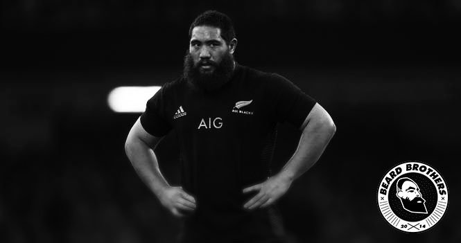 wearebeardbros's tweet photo. BEARD OF THE DAY : All Blacks powerhouse with a #MonsterBeard to boot Charlie Faumuina @BIGGrizzly3 is one sick bro https://t.co/QWxO7eh3W2