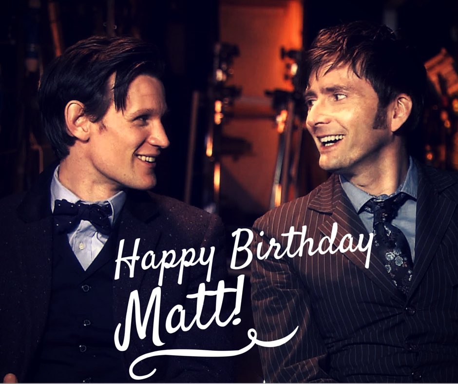 Happy Birthday to \s Matt Smith, born this day in 1982. 