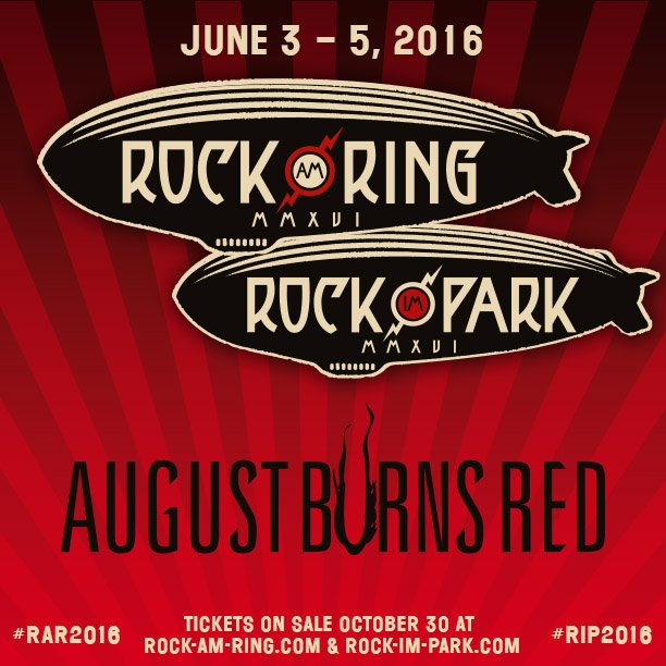 Germany! Excited to announce we'll be playing <a href="/rockamring/">Rock am Ring</a> &amp; <a href="/rockimpark_com/">Rock im Park</a> next year!! #RAR2016 #RIP2016
