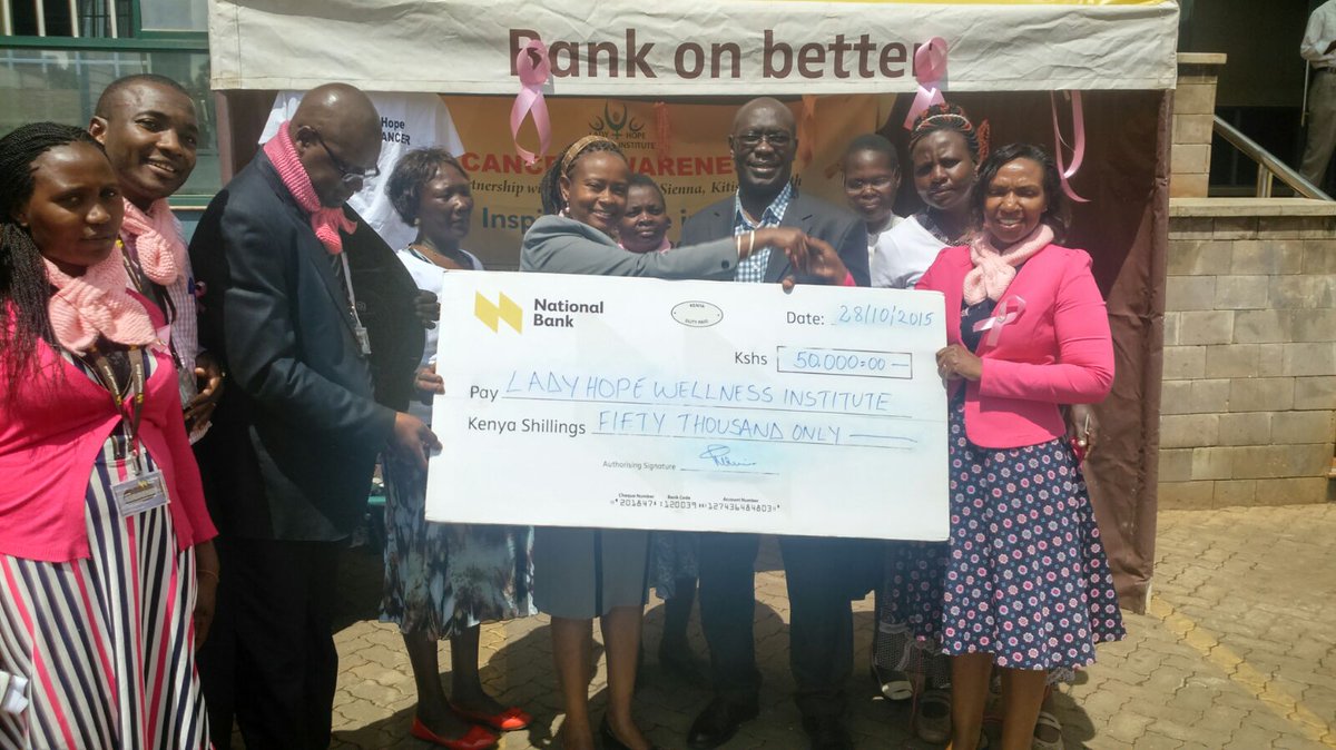rorora590's tweet photo. @National_Bank Westlands have donated chq for 50k help us meet target of 100k. Deposit into 01281041141300 Lady Hope https://t.co/Q6zccGkU7j
