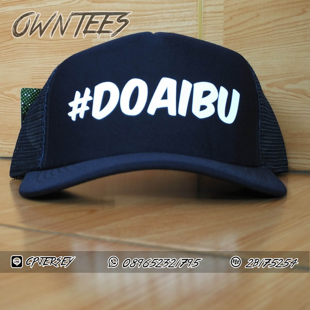 CUMA 35 RIBU! BIKIN TOPI JARING DENGAN DESAIN SESUKAMU | ORDER: 089652321795 / 2B175254