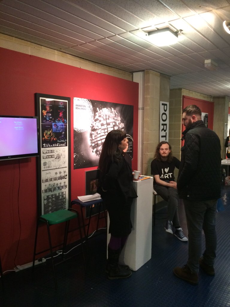 DJCAD's tweet photo. Our Art, Design & Architecture Open Day is in full swing #testdrivedundee https://t.co/Uyr4mQYy1D