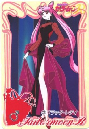 セーラームーン ブラックレディ ピンバッジ 【2】 セーラームーン】ブラックレディ MIZ - Illustrations ART street