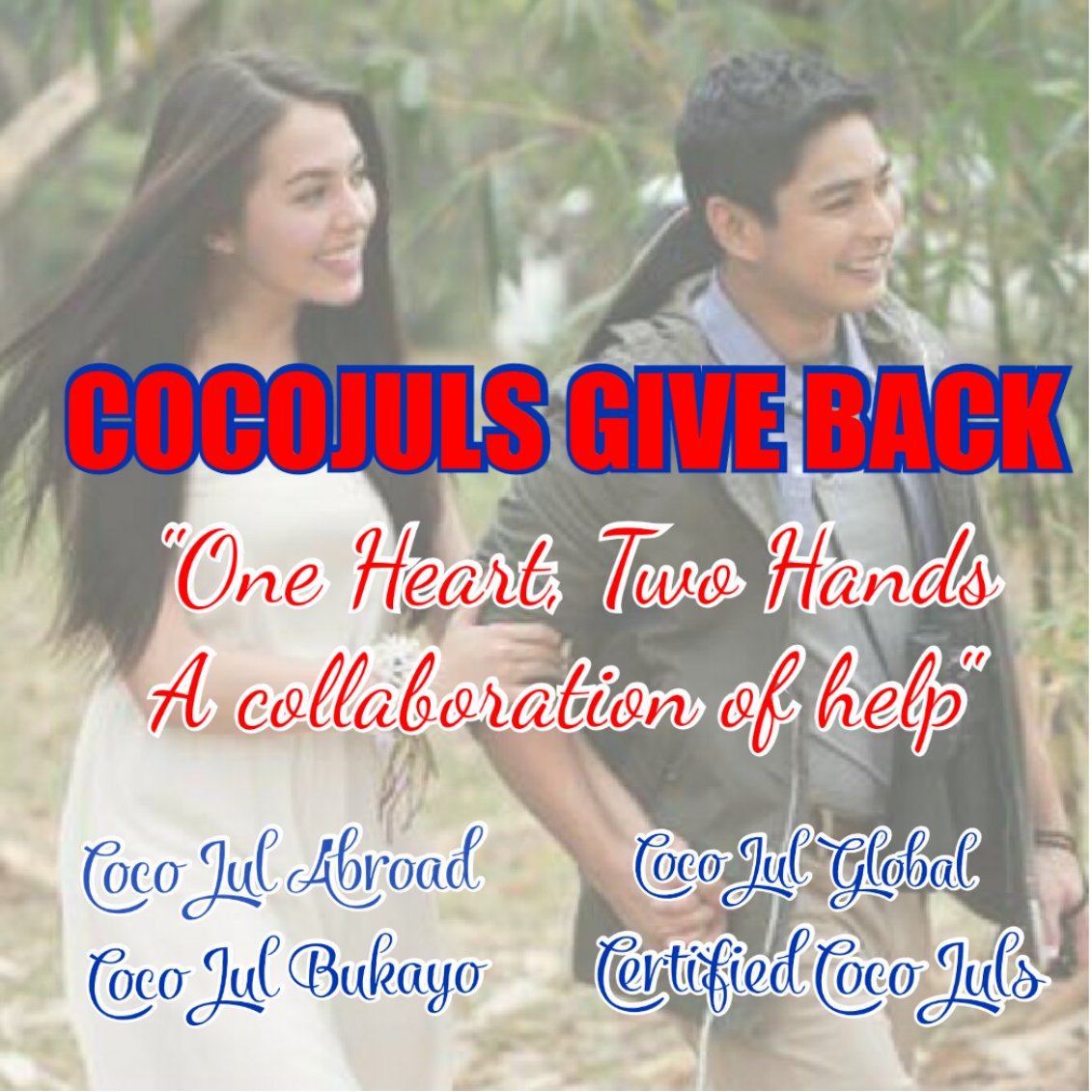 cocojulabroad's tweet photo. #CocoJulsGiveBack Post Birthday Celebration for Coco Martin ππ
#FPJAPHinala https://t.co/iqLPTaI7Tt