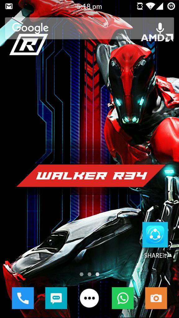 N_WALKER_R34's tweet photo. My mobile home screen...by @AMDIndia @AMD  ... Thanks for this lovely digital fan kit #LoveAMD https://t.co/Dcopi9XlY9
