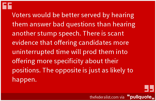 RightReads's tweet image. "The Media Are Terrible. But So Are The GOP’s Debate Demands" thefederalist.com/2015/11/03/the…