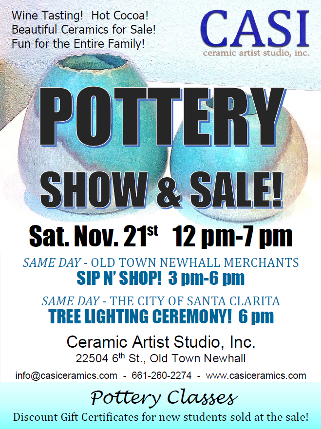 CASIceramics's tweet photo. Come to our first annual Pottery Show and Sale! https://t.co/n9Ax2LLNeP