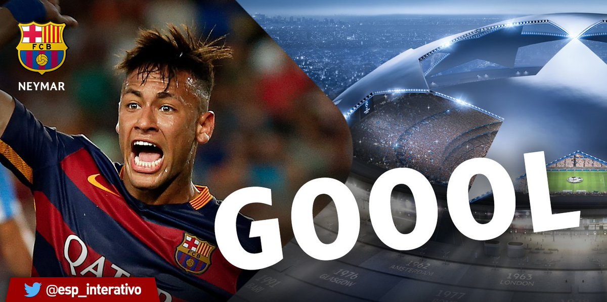 TNTSportsBR's tweet photo. GOOOOOOOOOOOOOOOOL DO @FCBarcelona! @neymarjr de novo! @FCBarcelona 3x0 @FCBATE #EInaTNT https://t.co/BWnMf3dDxb