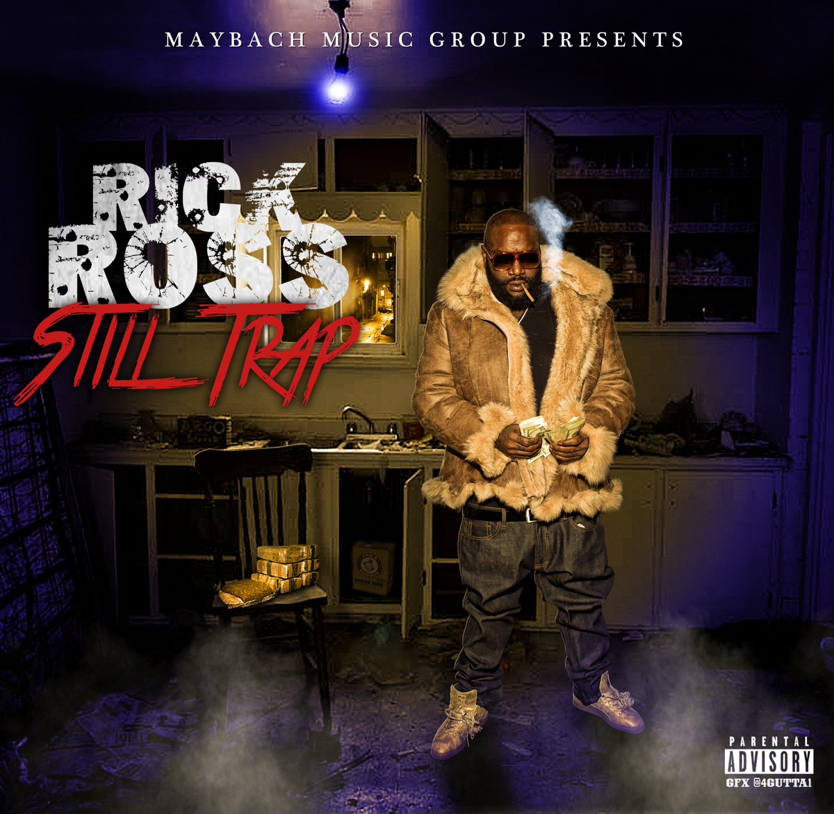 4GUTTA1's tweet photo. @rickyrozay #stilltrap #conceptart #mixtapeart #graphicdesign follow me on #Instagram @4gutta1 #simplyretweet https://t.co/yF3KKVNkmM