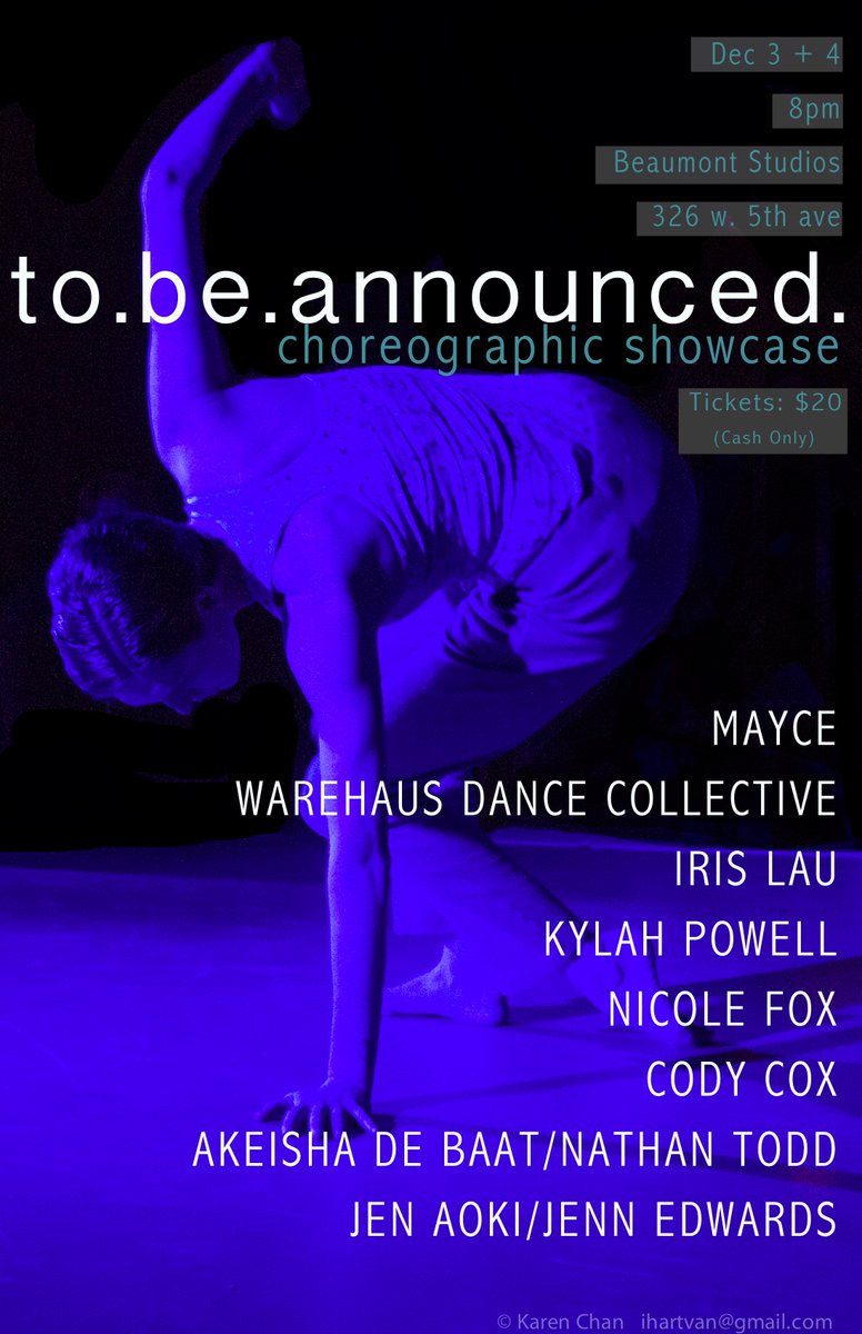 TBAdance's tweet photo. One month away till our 2nd Showcase at @TheBeaumontYVR. https://t.co/zx5RaJNAVM