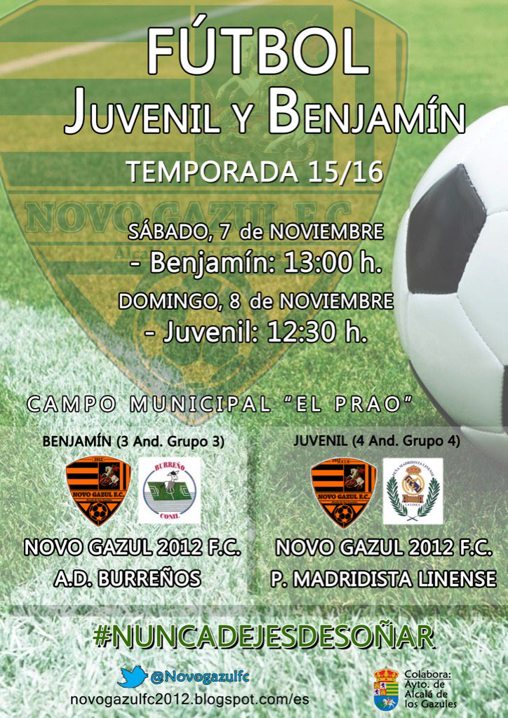 Benjamín y Juvenil. #NuncaDejesDeSonar