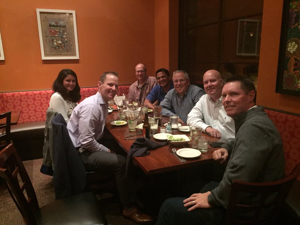 PoldhamOldham's tweet photo. DRC West Team dinner at the Mid Year Training https://t.co/zqZGGD7jyw