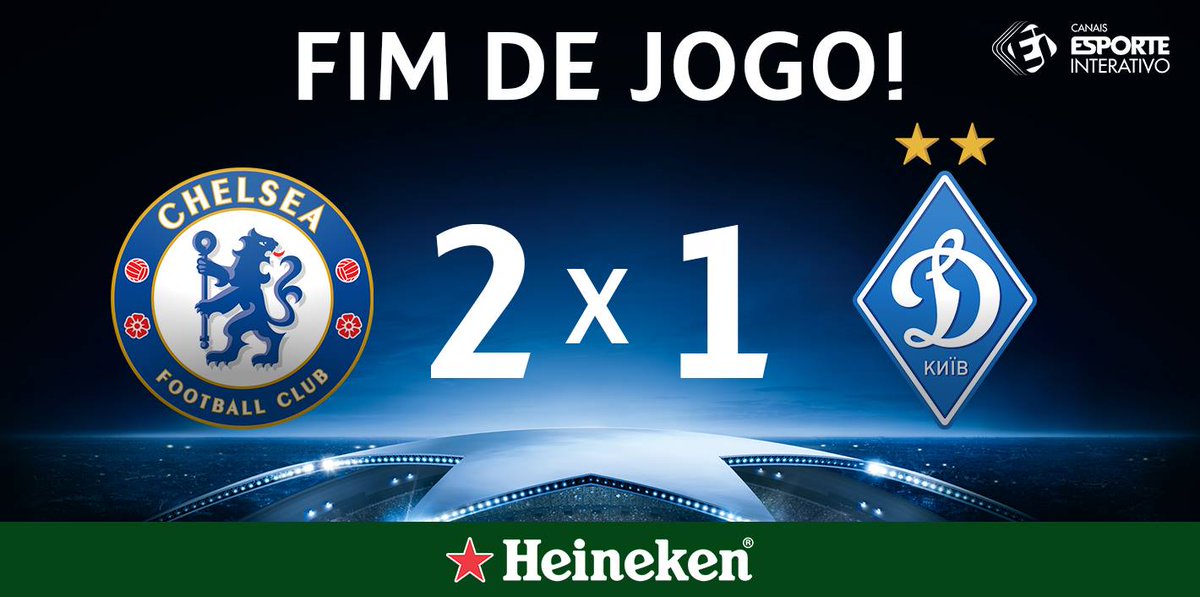 TNTSportsBR's tweet photo. FIM DE JOGO! @ChelseaFC 2x1 @fc_dk! Curta todos os jogos da Liga no EI Plus! #EInoSpace https://t.co/uNOkMyRxoC https://t.co/YWI37713jR