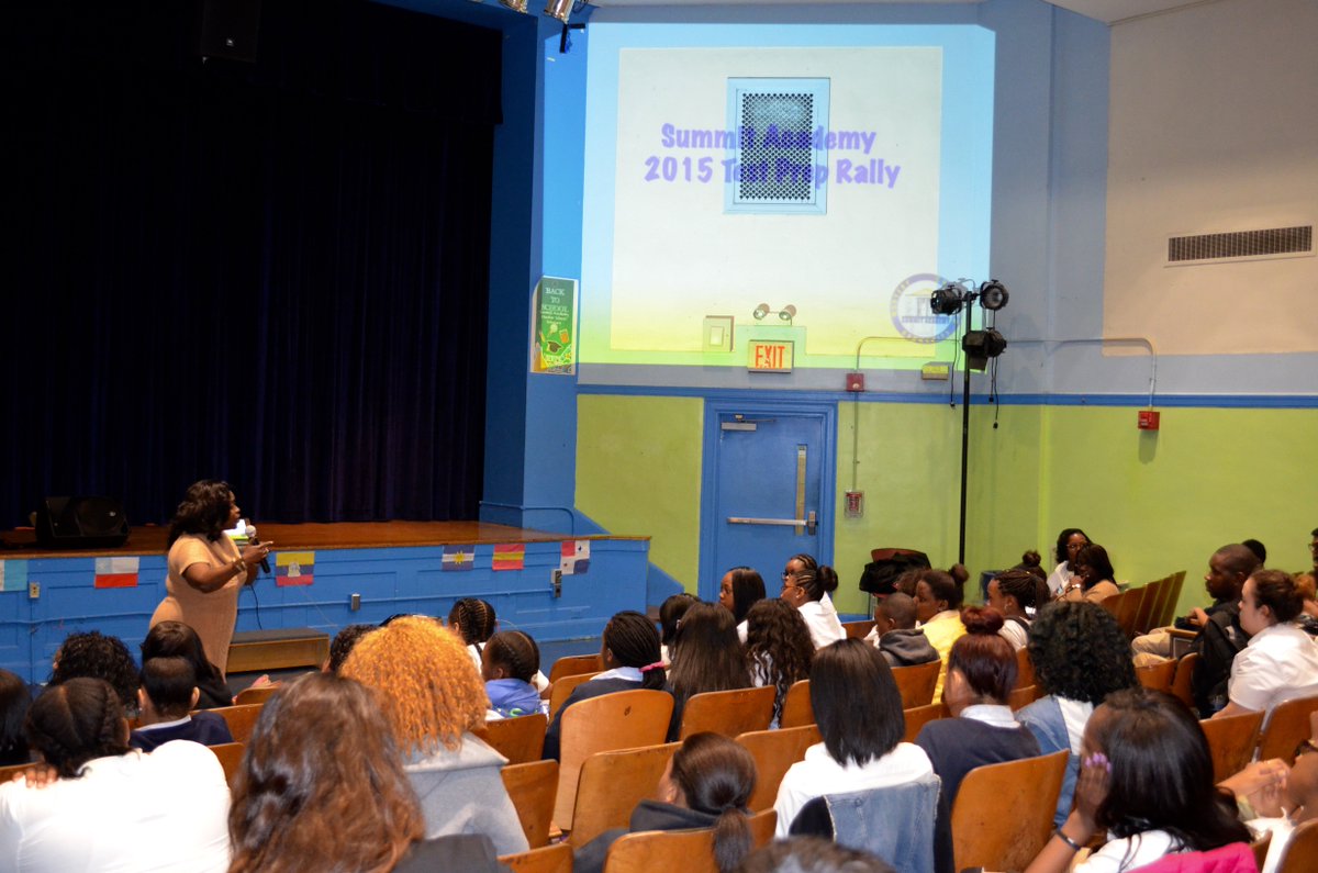 SummitAcademyCS's tweet image. There&apos;s no better way to get geared up for an exam than with the @HarlemMagicmast.