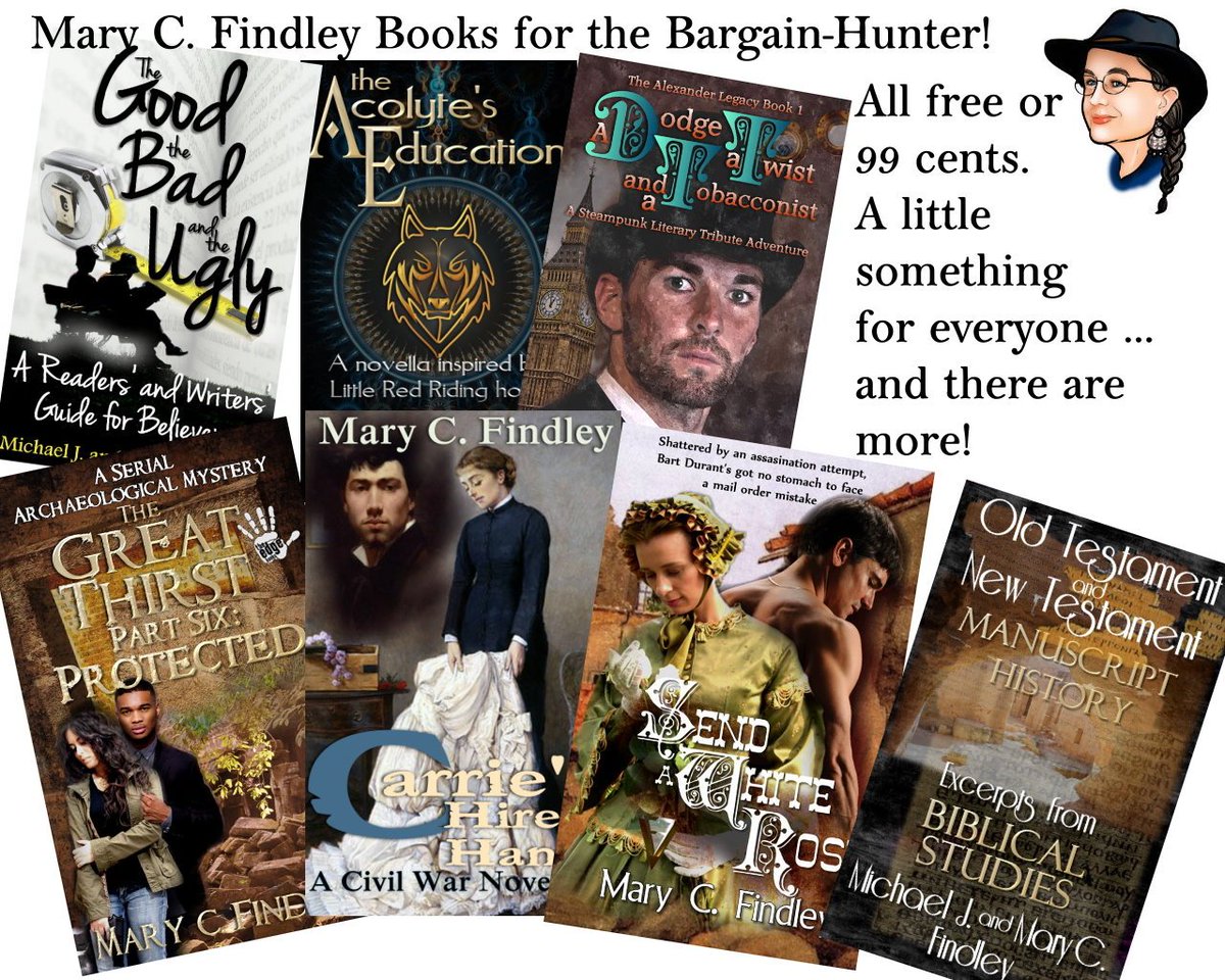 MaryCFindley's tweet photo. #YouHadMeAt #free or #99cents #History #Mystery #Biblestudy https://t.co/Oviws6X5tD #Steampulp #romance https://t.co/dNtsD1gUhc