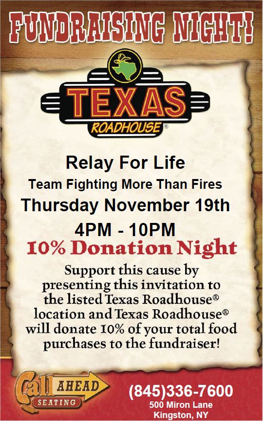 PBRfirefighter's tweet photo. Come join us!!! #teamfightingmorethanfires #paintmidhudsinpurple #ACS #eatforacure #TeamKatt https://t.co/ZZo8Ded0pP