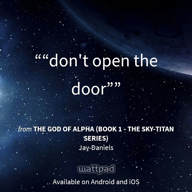 MegaRdaniels's tweet photo. https://t.co/vBc2dMINJh
THE GOD OF ALPHA
"Don't open the door" https://t.co/sSUsis4eo1