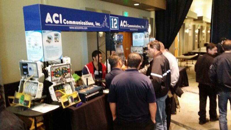 ACIcomms's tweet image. It's a busy busy morning at the @MtRainierSCTE Vendor Show. Come see our product suite on display. #ACIcomms