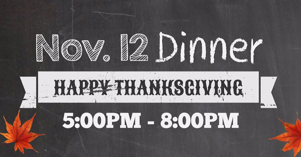 wluDining's tweet photo. Thanksgiving Dinner is coming up next #Thursday at D-Hall. #MmmmTurkey @wlunews https://t.co/JIw33RIy8f