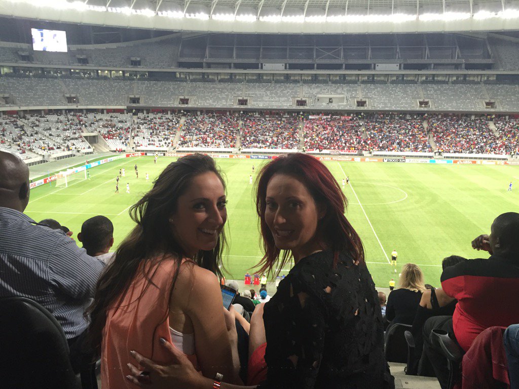 johanvanderwalt's tweet photo. Ajax v Pirates game with @hungrylion for @LuckyBucketSA grand prize winner presentation. Share MORE! https://t.co/VvNcuKnGnV