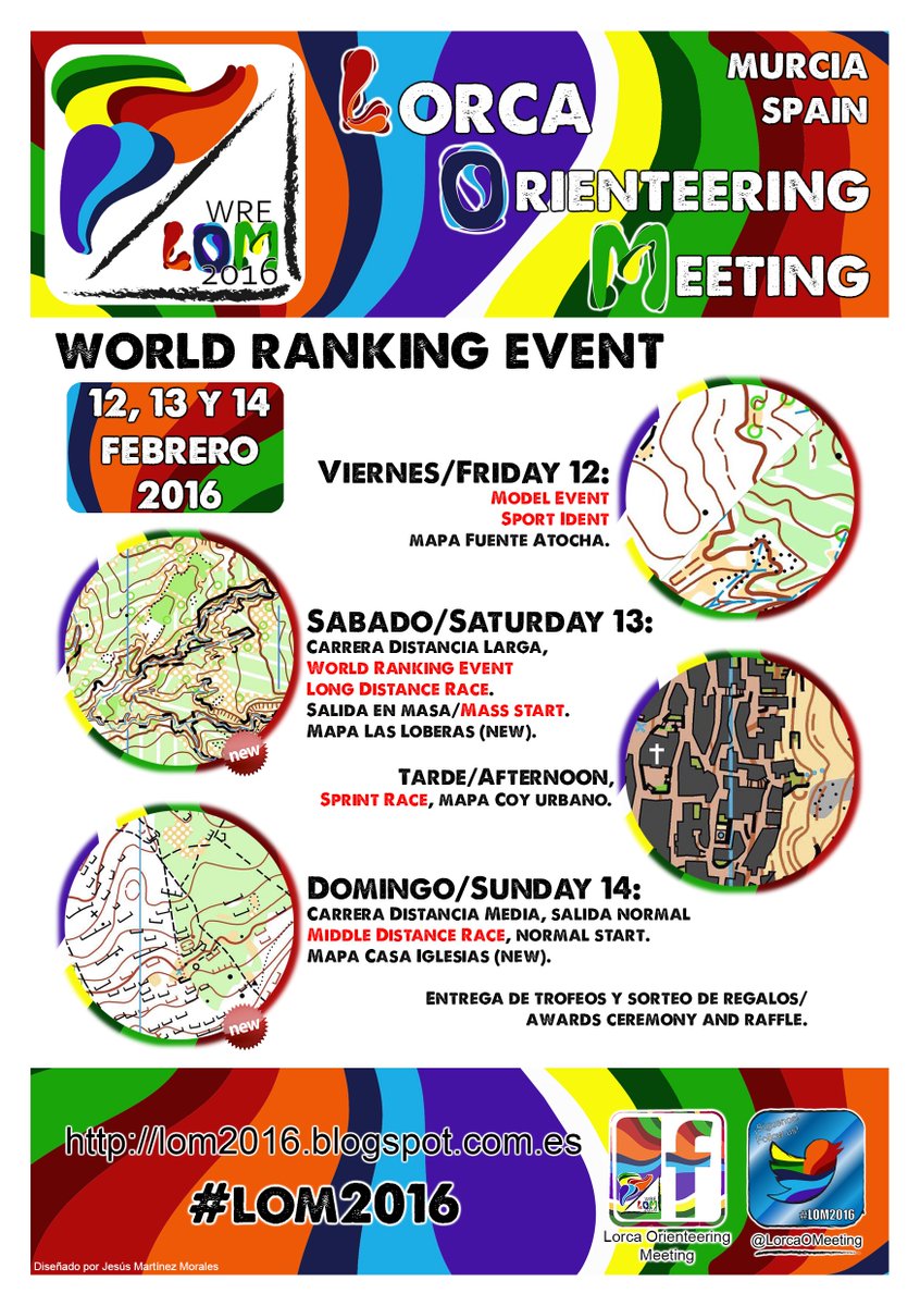 Inscripciones abiertas sin licencia F.E.D.O.: lom2016.blogspot.com.es/p/inscripcione…
Open entries: lom2016.blogspot.com.es/p/entries.html #LOM2016