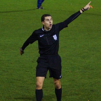 DCFA_Academy's tweet photo. Academy referee; @RefRHedges in @swpleague East action at Coach Road. #DevonRefs https://t.co/Li66UbCKYQ