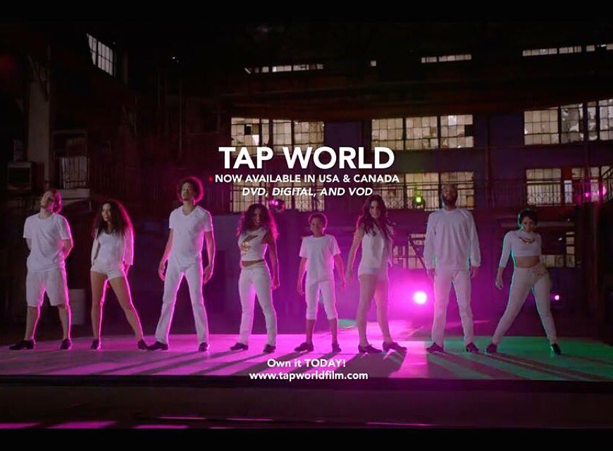 Day 2 #tapworldrelease! Thanks everyone for your support!! #tapworld #tapdance