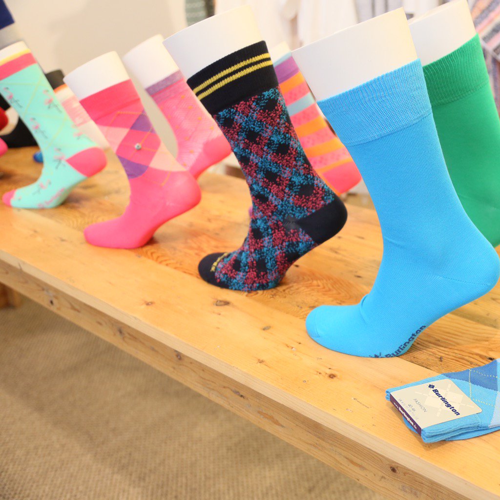 ModusBPCM's tweet photo. Eye-catching and vibrant @falke socks take centre stage at the #ModusSS16 press day. #socks #falke https://t.co/8C6damLNUP