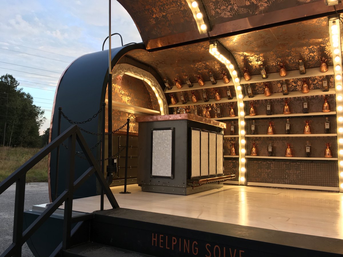 GorillaWelding's tweet photo. Check out our latest build for #Absolut! A mobile #boutique #bar on wheels driving from NY to LA. #design #fabricate https://t.co/dA0nXNqBNQ