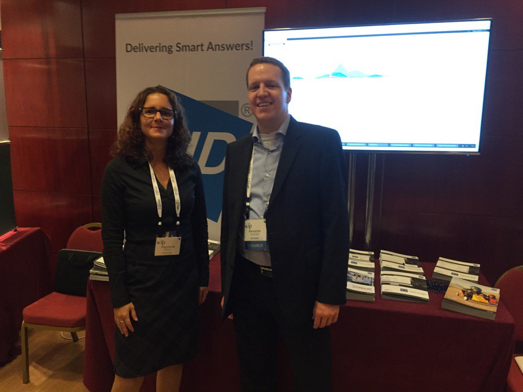 InfoProGermany's tweet photo. It's great to be at the Scip conference in Madrid. https://t.co/tCtZT6l7lT stand.
#SCIP2015 https://t.co/Nii2zYp3Li