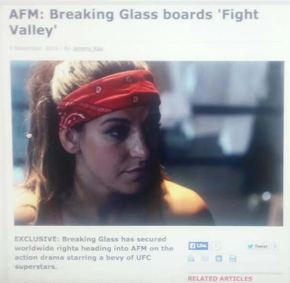 FightValleyFilm's tweet photo. Main page of Screen Daily. Fight Valley. https://t.co/UAUlzT0Lvz @MieshaTate @criscyborg @_HOLLYHOLM #fightvalley https://t.co/caACHvtzN4