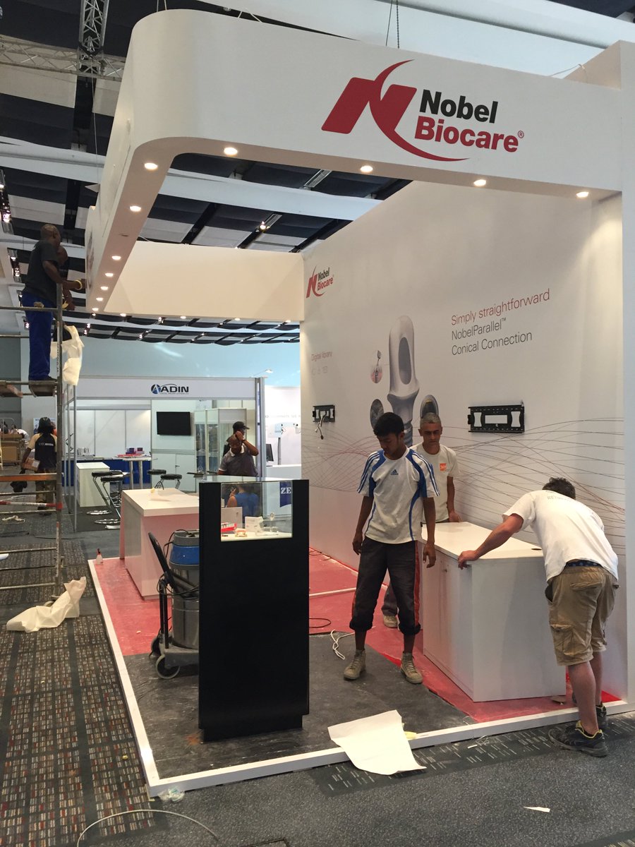 IFED_2015's tweet photo. The fun has started! Setting up for IFED 2015 today @NobelBiocareSA @Ivoclar_Int @IvoclarUK @DentalXP https://t.co/WjJFxhGd4v