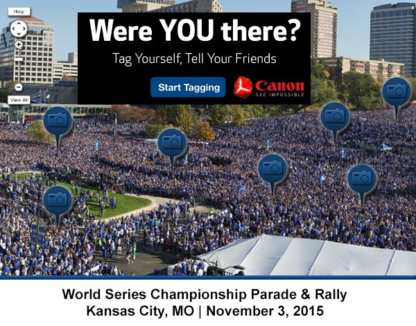 Kansas City Royals on X: Were you one of the 800,000 at the #RoyalsParade?  Find yourself in our @CanonUSA Tagoramic!    / X