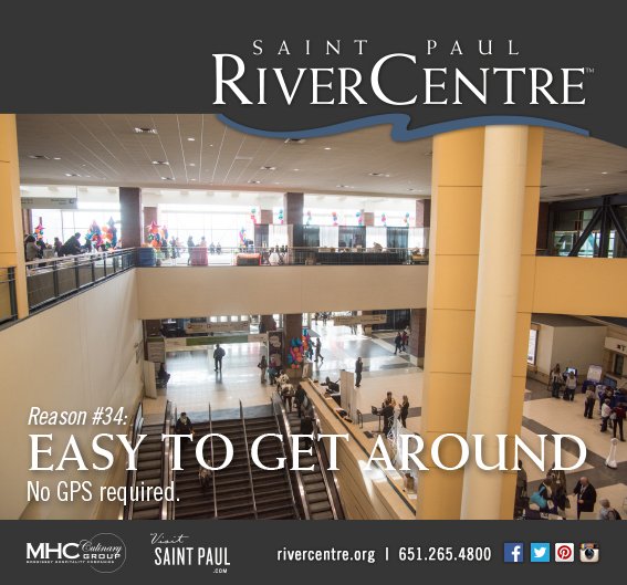 MPIMN's tweet photo. No need to worry about another event eating off your break service @RiverCentre.  #ThePerfectSize https://t.co/1CFj3nd2yf
