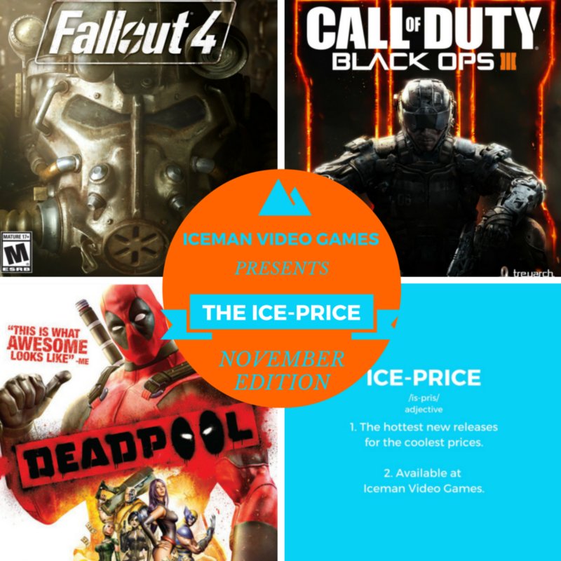 Iceman_VG's tweet photo. Re-defining how you get your game on. #shoplocal #videogames #deals #november #iceprice https://t.co/RH1RR9ojZJ