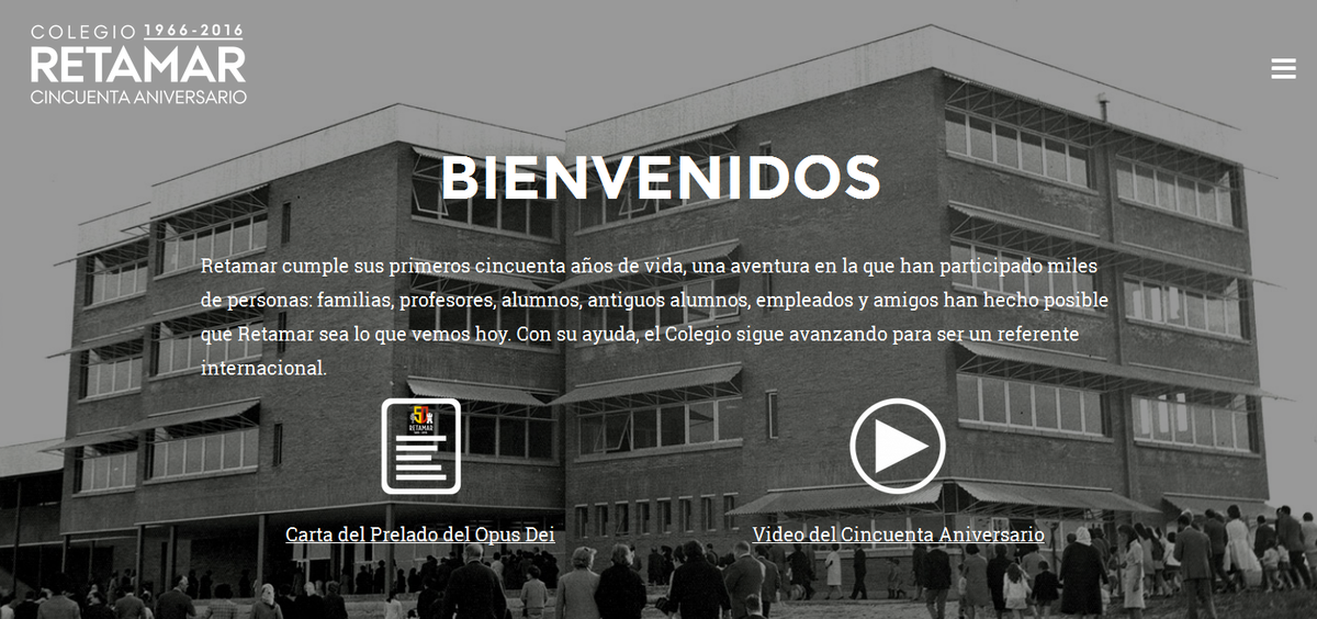 opusdei_es's tweet photo. El @ColegioRetamar, obra corporativa del Opus Dei en Madrid, celebra su 50 aniversario. https://t.co/88cPN63W7s https://t.co/EtORLCw56o