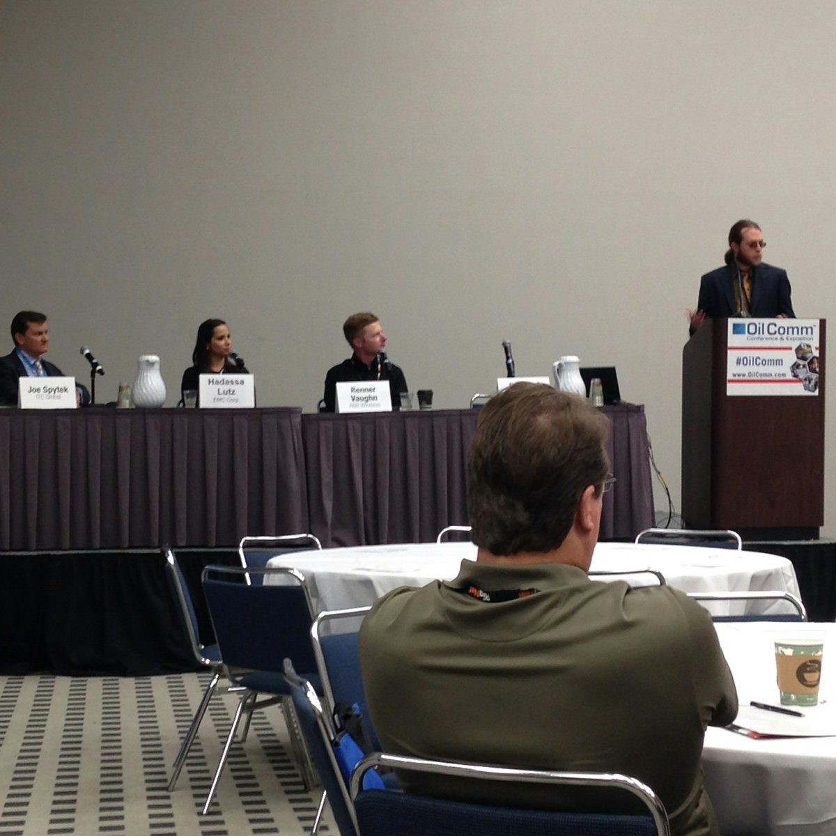 mtnsat's tweet image. .@emcconncted Hadassa Lutz had a great panel at #OilComm2015 discussing Energy Comms