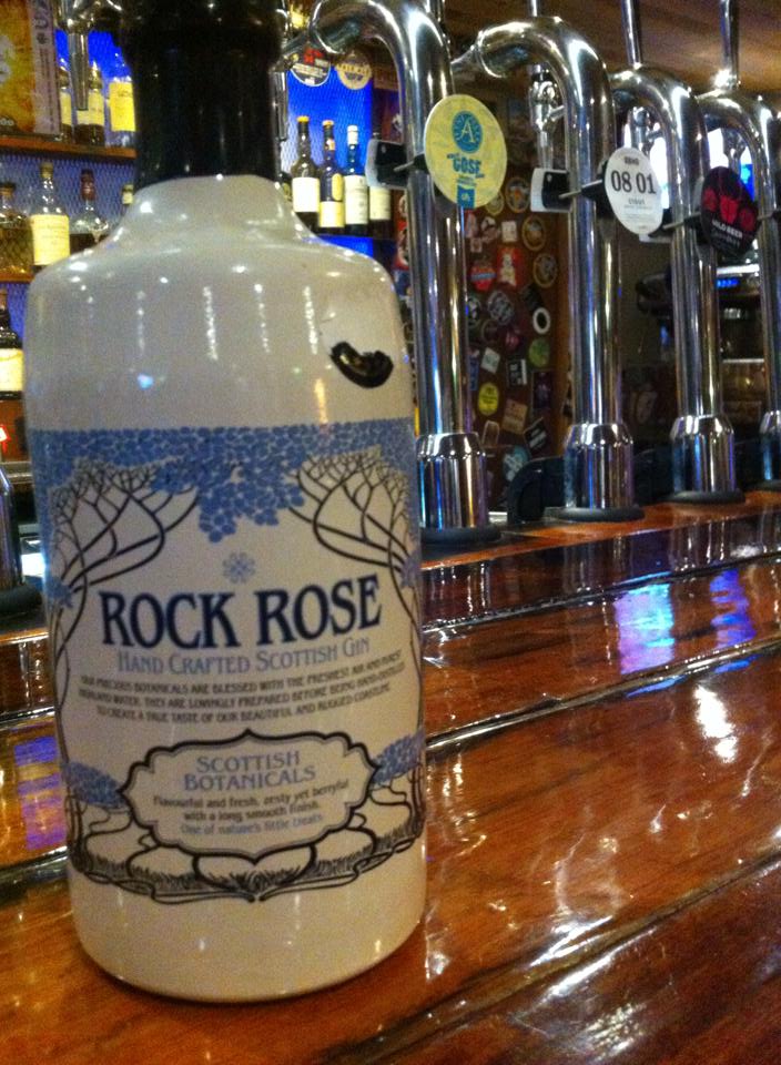 AndyUsherAndCo's tweet photo. So what'll it be? Gin and tonic...hold the tonic @rockrosegin #gingrin #rockinandarosin #Edinburgh https://t.co/Eu8cv8uY9Z