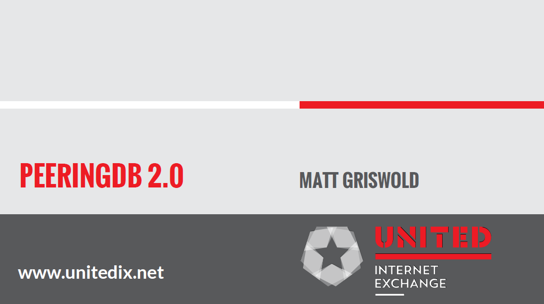 The "PeeringDB Version 2 Introduction" presented <a href="/euroix/">euro-ix</a> and <a href="/DENOGnews/">DENOG</a> last week is here: bit.ly/1WzPp9i