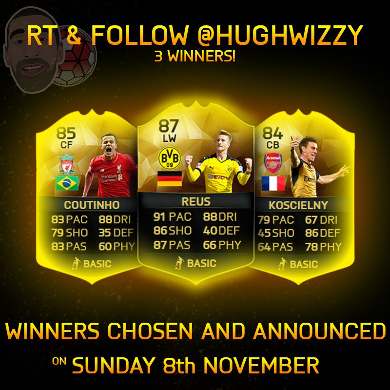 hughwizzy's tweet photo. Win IF @6_LKOSCIELNY, @woodyinho &amp; @Phil_Coutinho!
Simply RT &amp; follow to enter. #TOTW 
https://t.co/r4BjST2GSe https://t.co/MzV8gMLZis