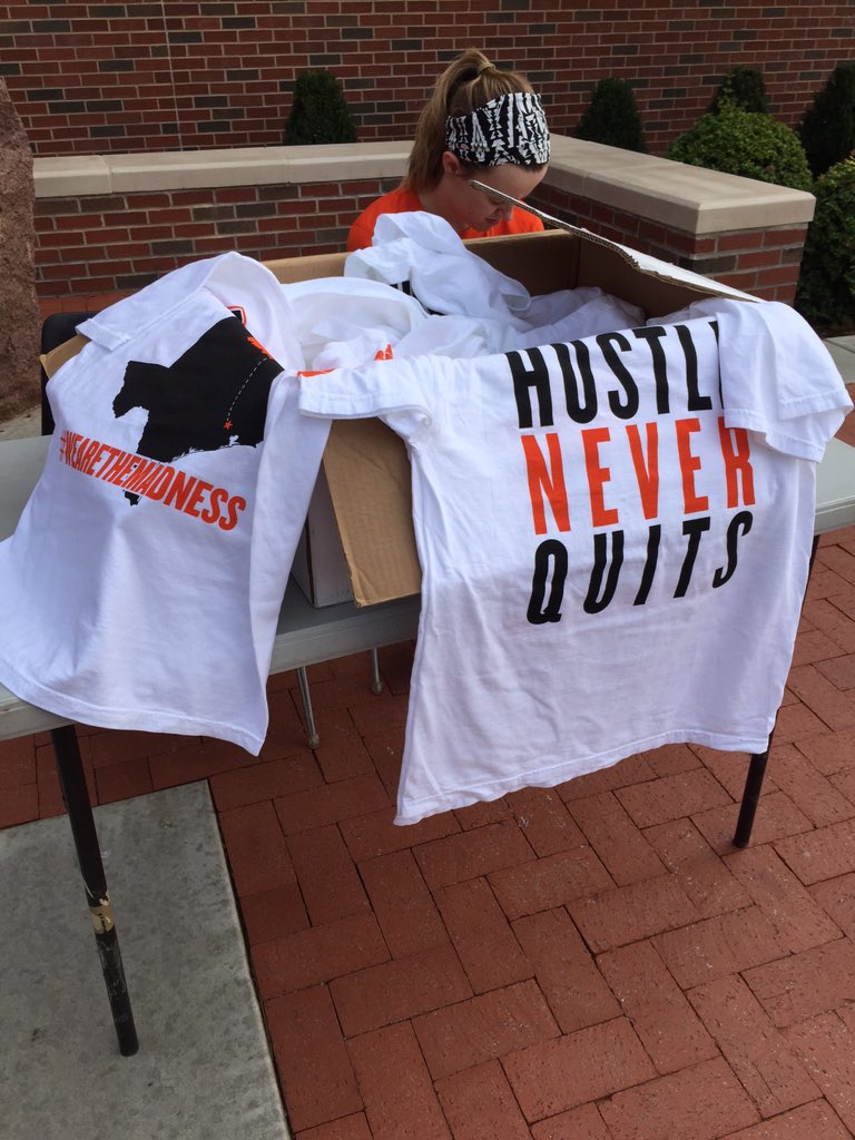 CowboyAshley's tweet photo. Come buy a shirt!! $25! @OKStateSPURS #wearethemaddnedd #okstatebball #classroombuilding https://t.co/KW0WYj28on