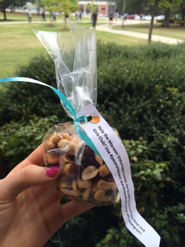 Help the Maroon Volunteer Center to win money for the Starkville Boys and Girls Club! #peanutpower #msstate