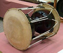 TopekaCCA's tweet photo. Have you heard a Janggu from Korea played before? #instrumentsoftheworld https://t.co/8slLBKmzQ1