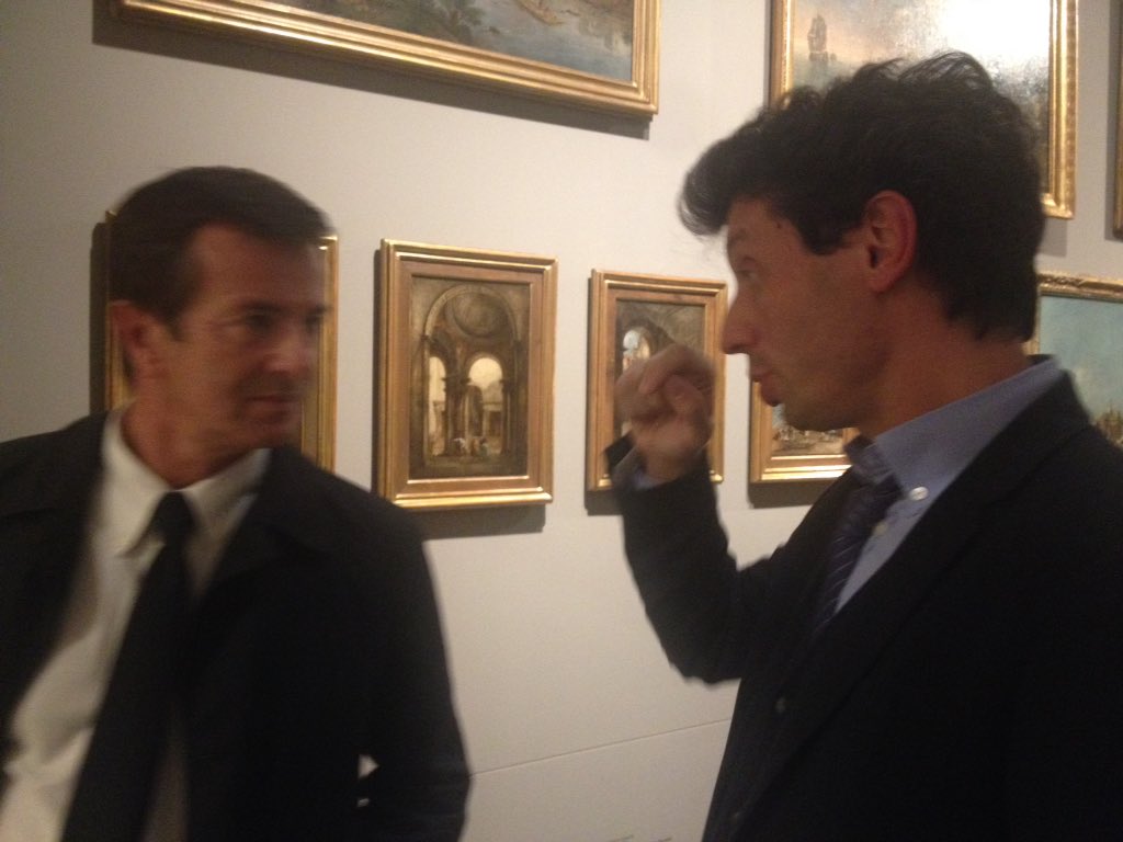 I #sindaci @DelBono2013 e <a href="/galimberticr/">Gianluca Galimberti</a> a <a href="/La_Carrara/">Accademia Carrara Bergamo</a> con <a href="/giorgio_gori/">Giorgio Gori</a>. #ComunediBergamo