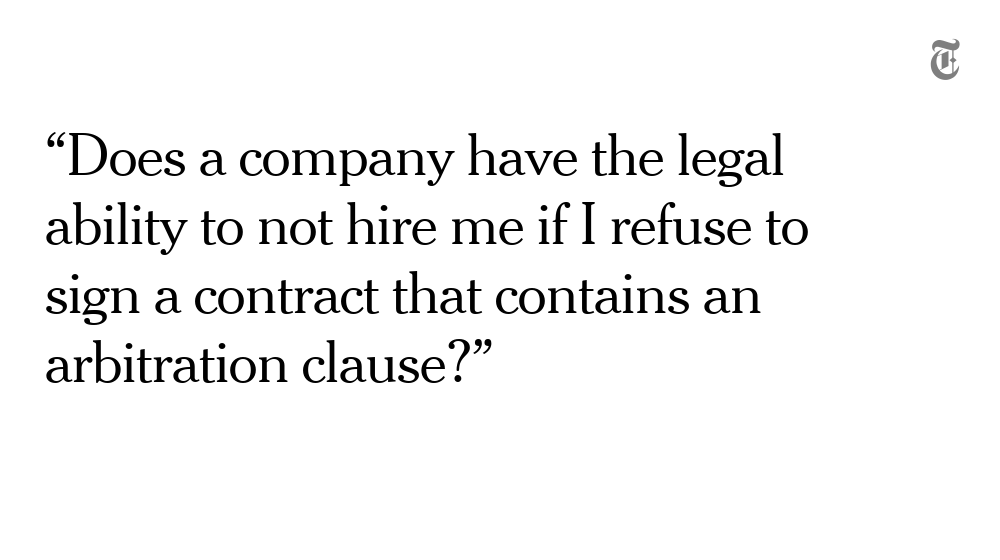 nytimesbusiness's tweet photo. Join NYT reporters for our chat on the fine print of the contracts you sign, happening now https://t.co/JcP5jLLE7X https://t.co/ayq0rDZGux