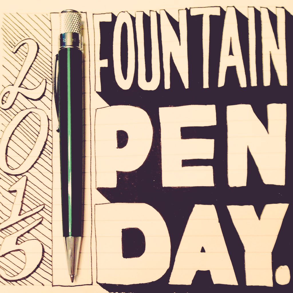 stanleykost's tweet photo. #retro51 #retro51tornado #fountainpenday #FPDay #FPD2015 https://t.co/ZvFveDySQq