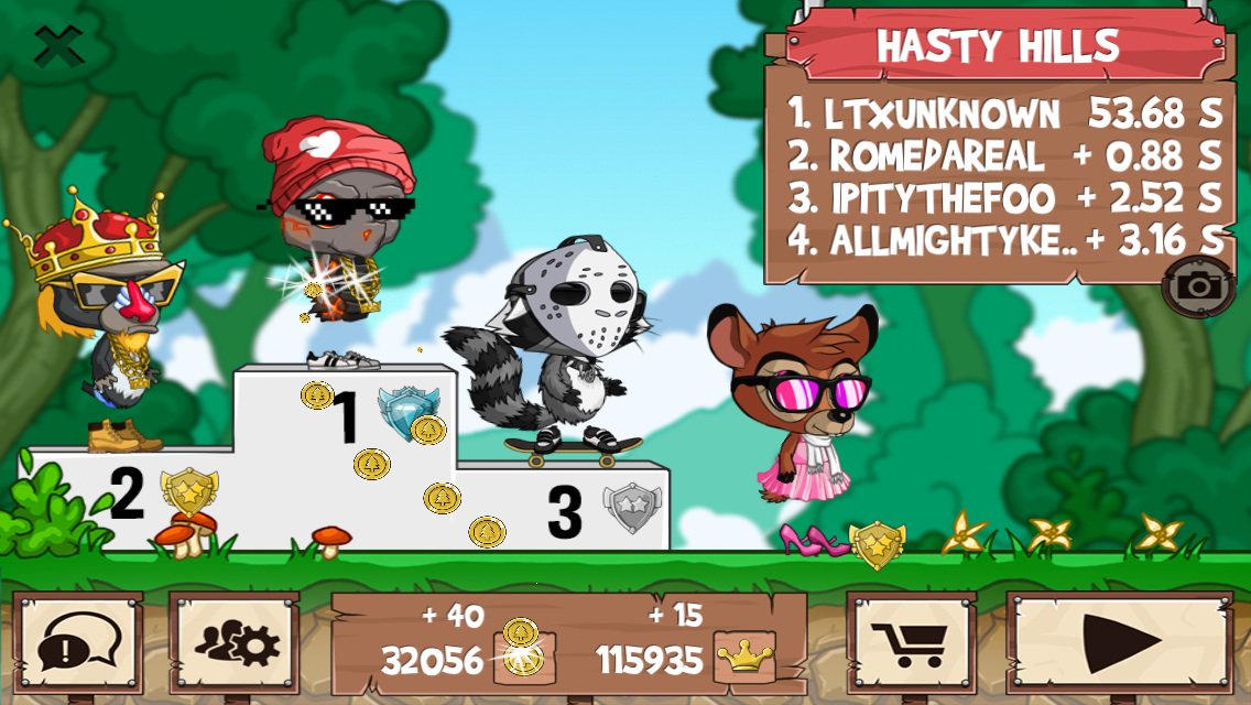 MichBalot's tweet photo. Get on my level, son! #funrun2 #romedareal #ipitythefoo #allmightykela https://t.co/AtrXaszxxo